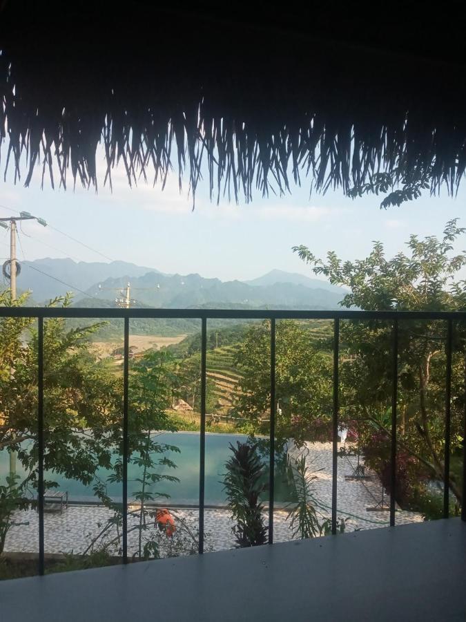 Puluong Bamboo Villa Huong Ba Thuoc Kamer foto